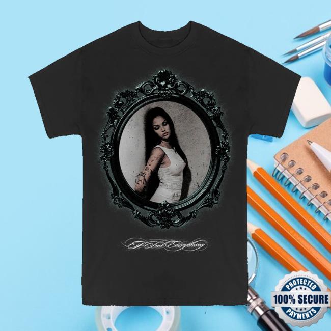 Maggie Lindemann Merch Store I Feel Everything Frame T-Shirt Maggie Lindemann Merch Store I Feel Everything Frame T-Shirt