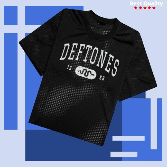 Deftones Shop Merch Est 1988 Snake Mesh Jersey Deftones Shop Merch Est 1988 Snake Mesh Jersey