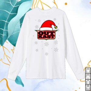 Outkast Merch Store Outkast Santa Hat Logo Long Sleeve Tee