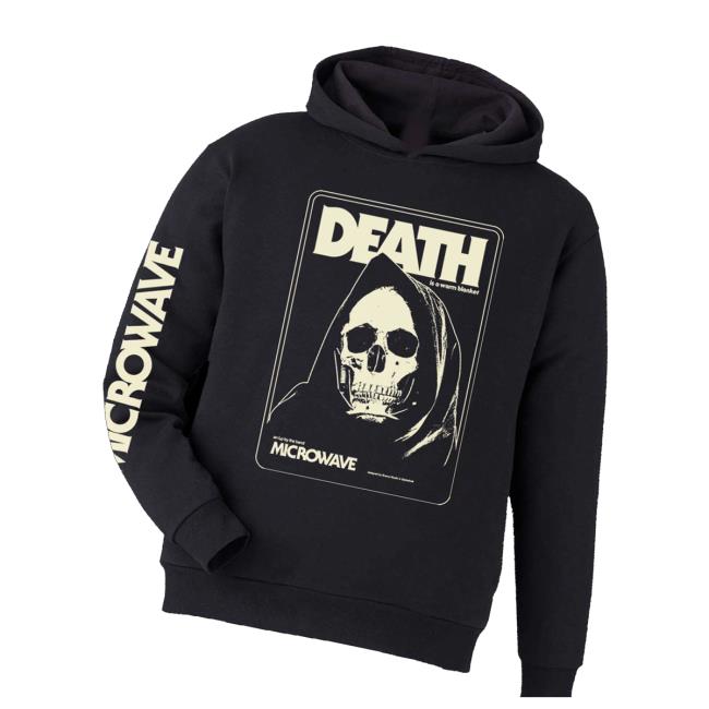 Microwave Merch Store Death Skull Hoodie Microwave Merch Store Death Skull Hoodie