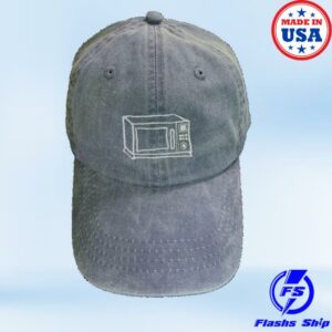 Microwave Merch Store Microwave Sketch Embroidered Hat