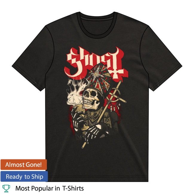 Jbhifi Store Merch Ghost Black T-Shirt Jbhifi Store Merch Ghost Black T-Shirt