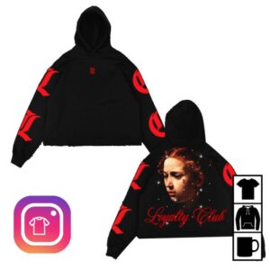 Meek Mill Shop Merch Multi Print Loyalty Hoodie