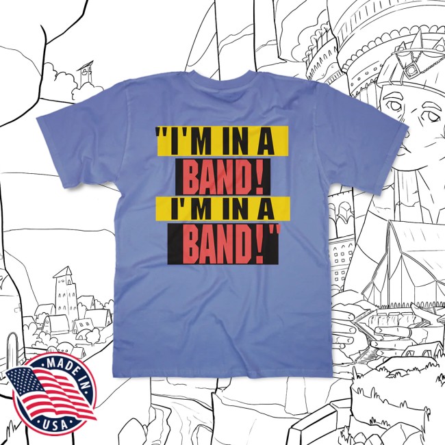 Hayley Williams Store Merch I’m In A Band! Periwinkle Tee Hayley Williams Store Merch I’m In A Band! Periwinkle Tee