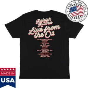 Raleigh Ritchie Store Merch Live From The O2 Tracklist Tee
