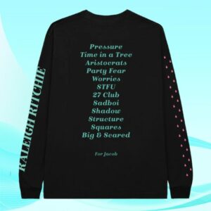 Raleigh Ritchie Store Merch Andy Anniversary Silhouette Tracklist Longsleeve
