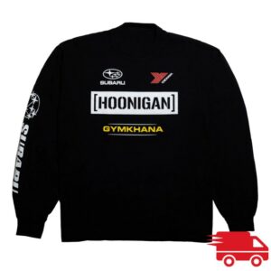 Hoonigan Store Merch Hoonigan Gymkhana Aussie Shred Rollcall Long Sleeve T-Shirt