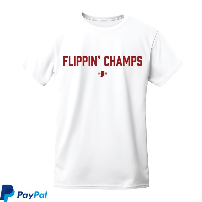 Inforindiana Store Merch Champs White T-Shirt Inforindiana Store Merch Champs White T-Shirt