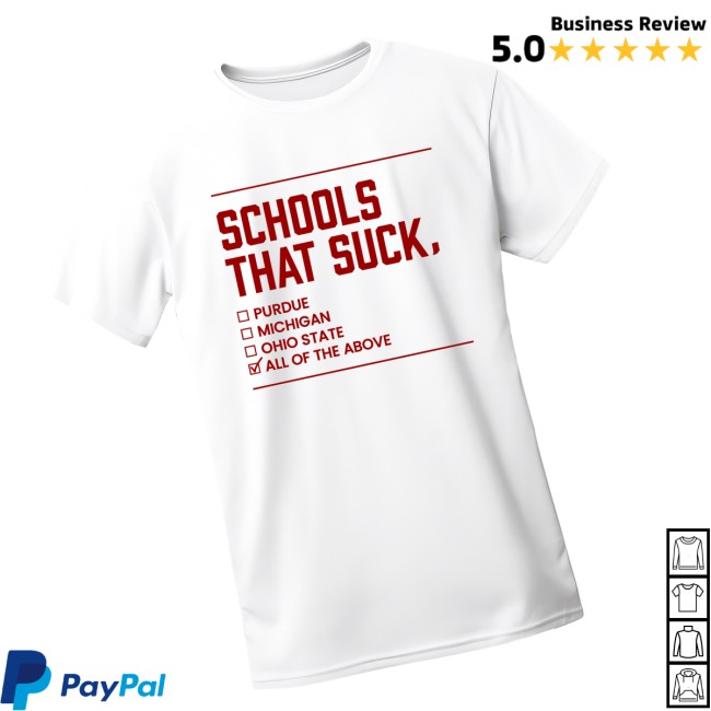 Inforindiana Store Merch Schools White T-Shirt Inforindiana Store Merch Schools White T-Shirt