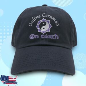 Online Ceramics Merch Store Peace On Earth Navy Hat