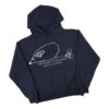 kenny Online Ceramics Merch Store Time Is Going To Pass Anyway Navy Hoodiea
