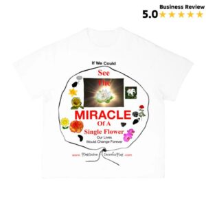 Online Ceramics Merch Store See The Miracle White Tee
