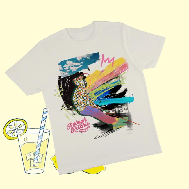 Raleigh Ritchie Merch Store Live From The O2 Montage Tee Raleigh Ritchie Merch Store Live From The O2 Montage Tee