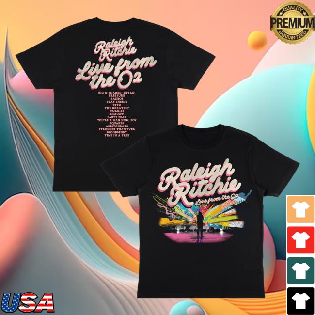 Raleigh Ritchie Merch Store Live From The O2 Tracklist Tee Raleigh Ritchie Merch Store Live From The O2 Tracklist Tee