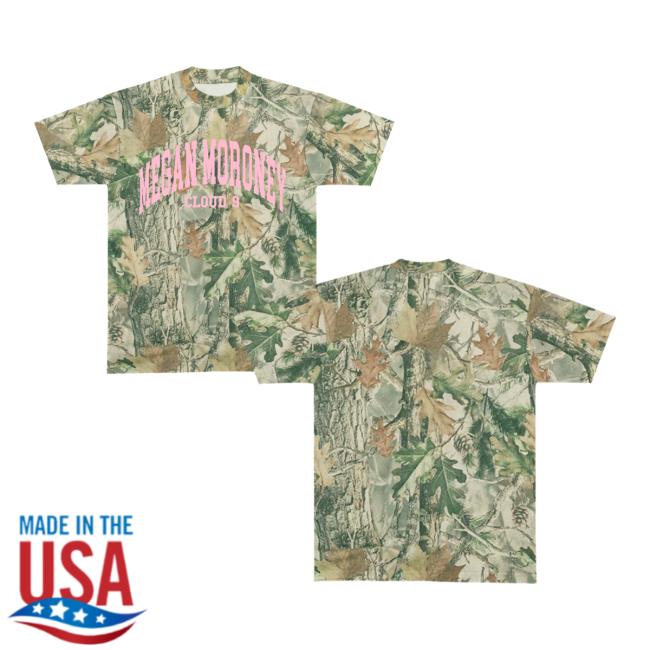 Megan Moroney Merch Store Megan Moroney Cloud 9 Camo Tee Megan Moroney Merch Store Megan Moroney Cloud 9 Camo Tee
