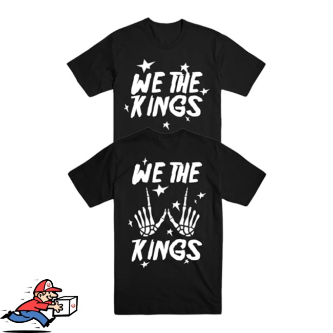 We The Kings Store Merch Skeleton Hands Tee We The Kings Store Merch Skeleton Hands Tee