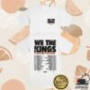 We The Kings Store Merch Tour Date Tee Tie Dye We The Kings Store Merch Tour Date Tee Tie Dye