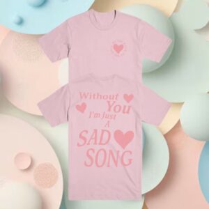 We The Kings Store Merch Sad Song Inverted Tee