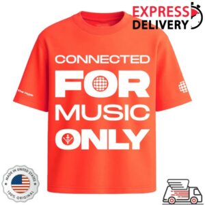 Sunburn Store Merch Connected For Music Only Shirt