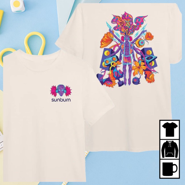 Sunburn Store Merch Techno Tree Tee Sunburn Store Merch Techno Tree Tee