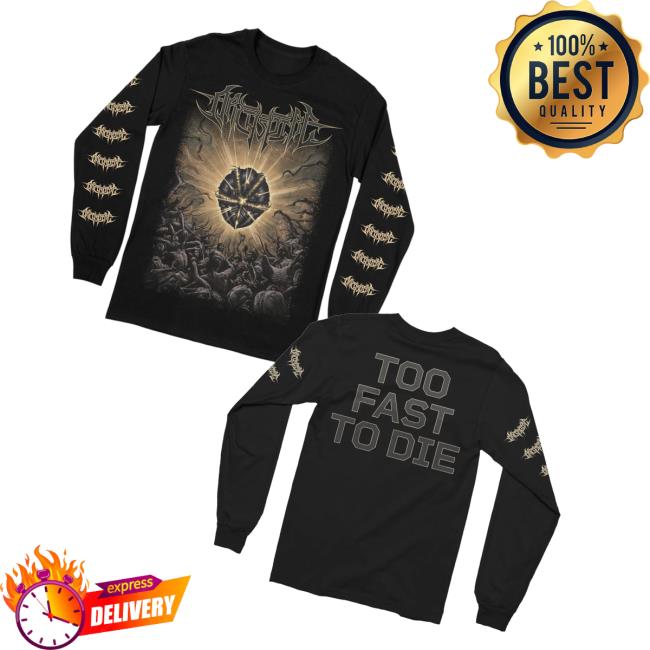 Indiemerchstore Merch Archspire Too Fast To Die Longsleeve Indiemerchstore Merch Archspire Too Fast To Die Longsleeve