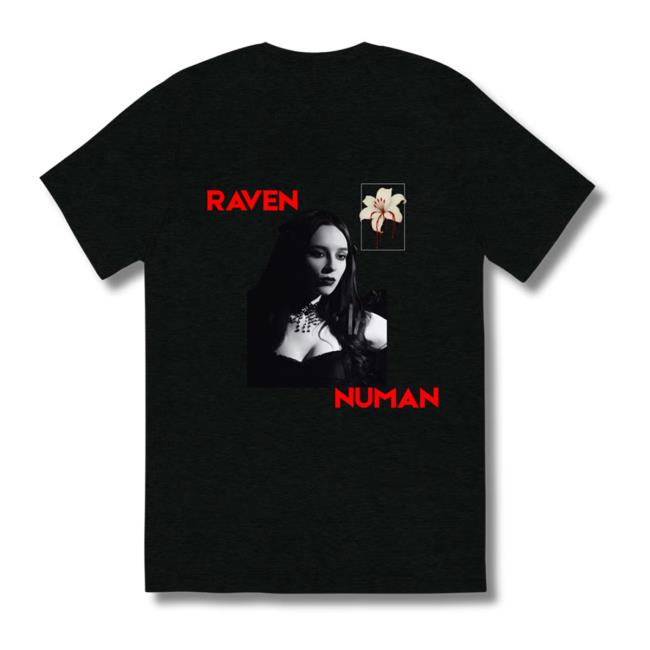 Gary Numan Merch Store Raven Numan Black Tour T-Shirt Gary Numan Merch Store Raven Numan Black Tour T-Shirt