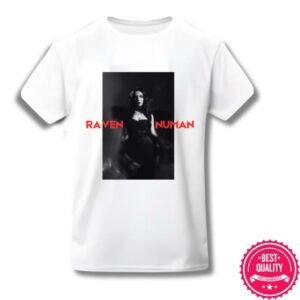 Gary Numan Merch Store Raven Numan White Tour T-Shirt