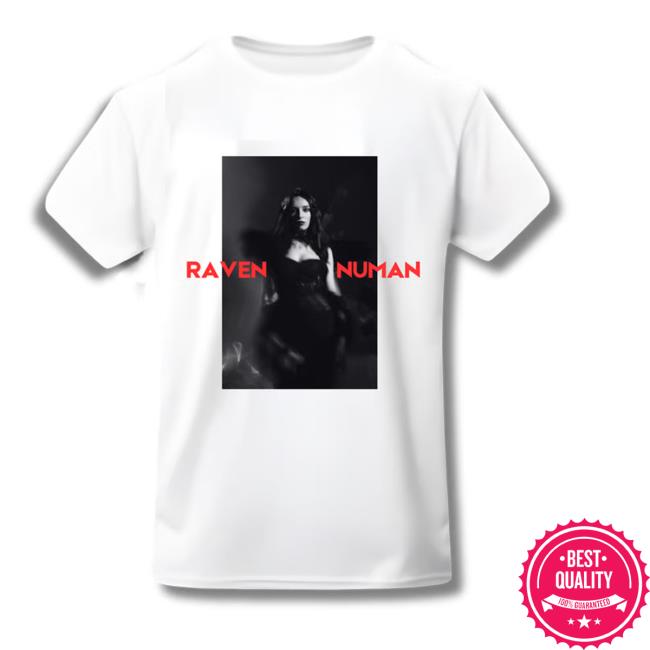 Gary Numan Merch Store Raven Numan White Tour T-Shirt Gary Numan Merch Store Raven Numan White Tour T-Shirt