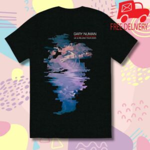 Gary Numan Merch Store Telekon 45Th Anniversary Tour Whirlwind T-Shirt