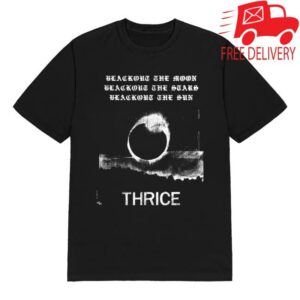 Thrice Merch Store Blackout Tee