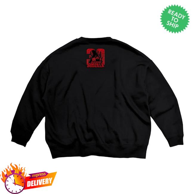 Godzilla Merch Store Godzilla Vs. Destoroyah 30Th Anniversary Scene Illustration Sweatshirt 3 Godzilla Merch Store Godzilla Vs. Destoroyah 30Th Anniversary Scene Illustration Sweatshirt 3
