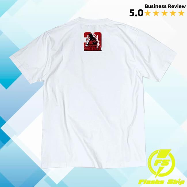 Godzilla Merch Store Godzilla Vs. Destoroyah 30Th Anniversary Scene Illustration T-Shirt 5 White Godzilla Merch Store Godzilla Vs. Destoroyah 30Th Anniversary Scene Illustration T-Shirt 5 White