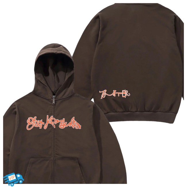 August Store Merch Butter Goods Beat Konducta Zip-Thru Hoodie August Store Merch Butter Goods Beat Konducta Zip-Thru Hoodie