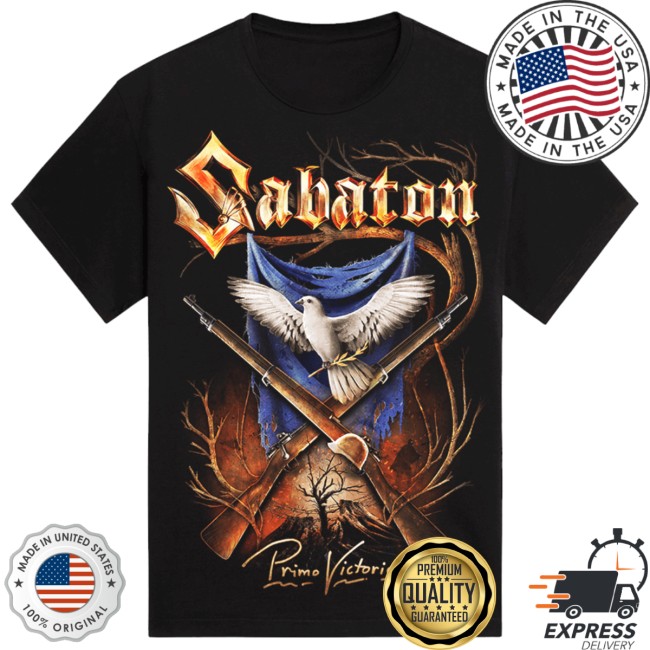 Sabaton Store Merch Primo Victoria T-Shirt Sabaton Store Merch Primo Victoria T-Shirt