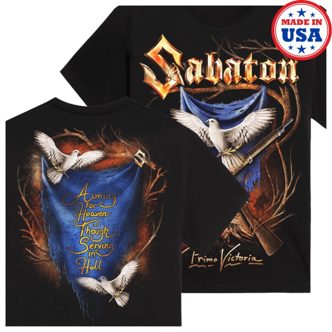 Sabaton Store Merch Primo Victoria T-Shirt Sabaton Store Merch Primo Victoria T-Shirt