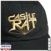 kenny Evil Greed Merch Store Castle Rat Gold Logo Black Capa