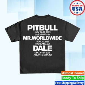 Pitbull Music Store Merch Pitbull Silhouette T-Shirt