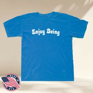 Thequietlife Store Merch Enjoy Being Pigment-Dyed T