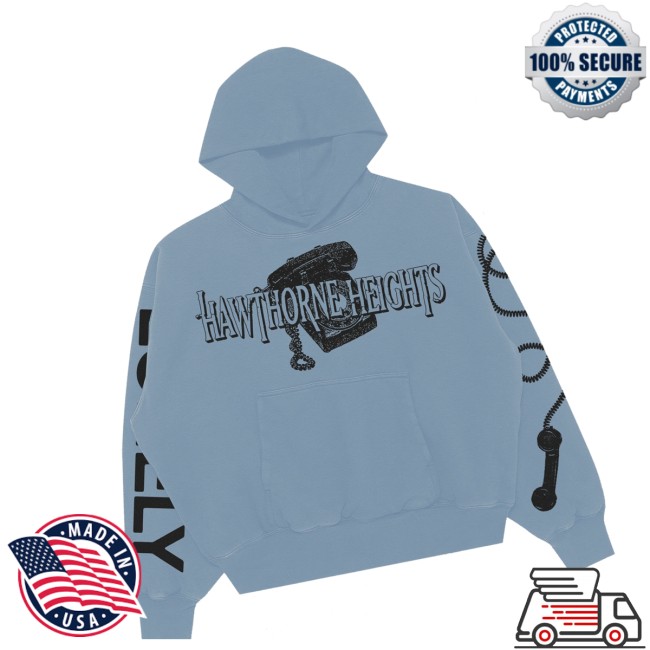 Hawthorne Heights Store Merch If Only You Were Lonely Hoodie Hawthorne Heights Store Merch If Only You Were Lonely Hoodie
