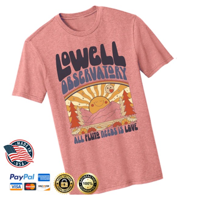 Starry Skies Shop All Pluto Needs Is Love T-Shirt Starry Skies Shop All Pluto Needs Is Love T-Shirt