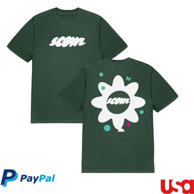 Scowl Merch Store Flower T-Shirt Scowl Merch Store Flower T-Shirt