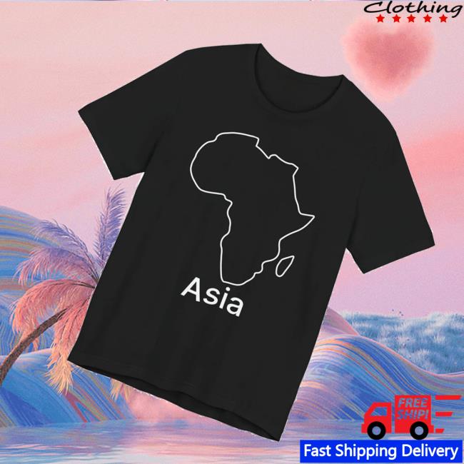 Terrible Maps Merch Store Africa Asia T-Shirt Terrible Maps Merch Store Africa Asia T-Shirt