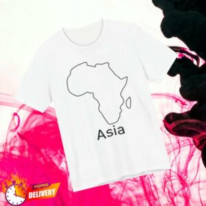 Terrible Maps Merch Store Africa Asia T-Shirt