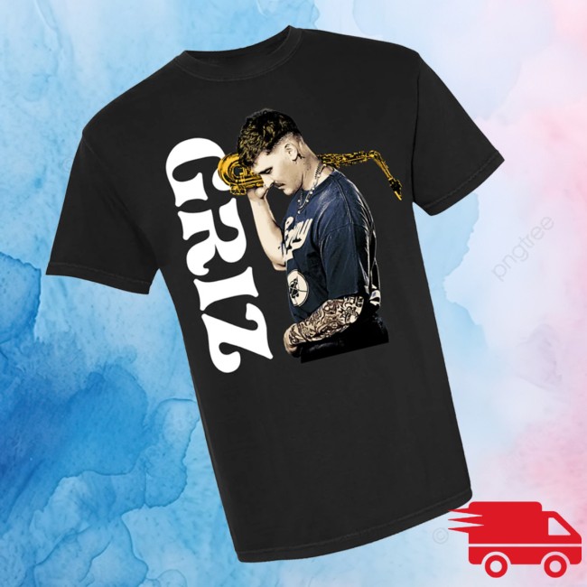 Mynameisgriz Store Merch Griz Portrait In Black Tee Mynameisgriz Store Merch Griz Portrait In Black Tee