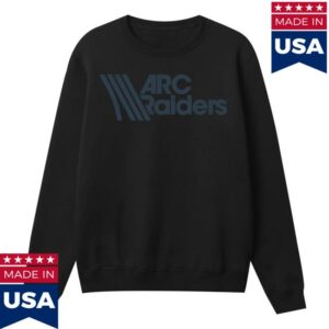 Embark Studios Merch Store Sweatshirt Black Tonal Arc Raiders