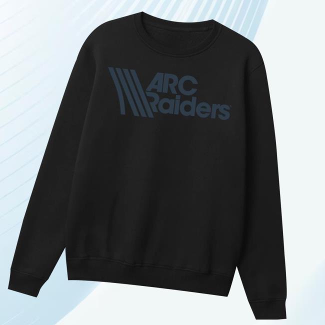 Embark Studios Merch Store Sweatshirt Black Tonal Arc Raiders Embark Studios Merch Store Sweatshirt Black Tonal Arc Raiders