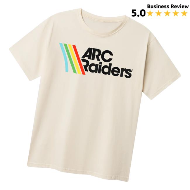 Embark Studios Merch Store T-Shirt Offwhite Arc Raiders Embark Studios Merch Store T-Shirt Offwhite Arc Raiders
