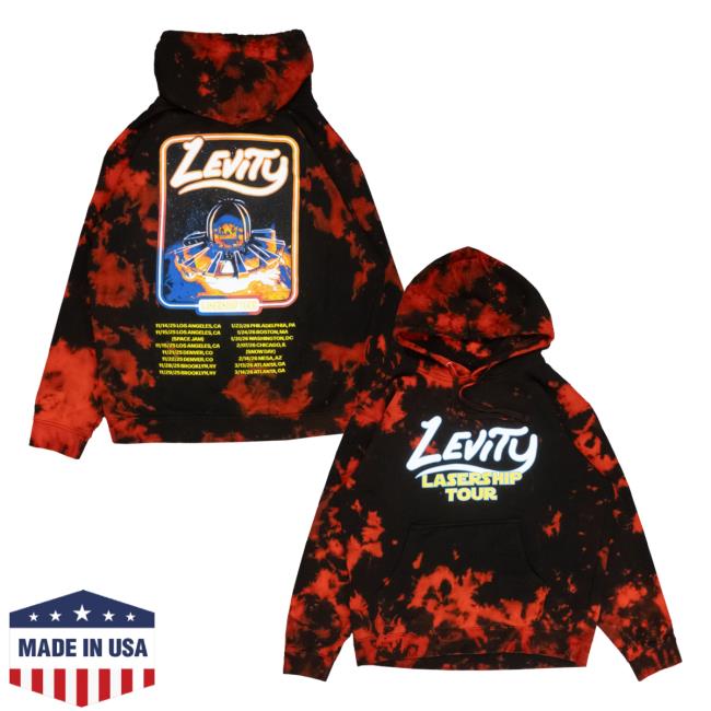 Levity Merch Store Shop Lasership Tour Red-Shift Tie Dye Pullover Hoodie 4 kenny Levity Merch Store Lasership Tour Red Shift Tie Dye Pullover Hoodieaa