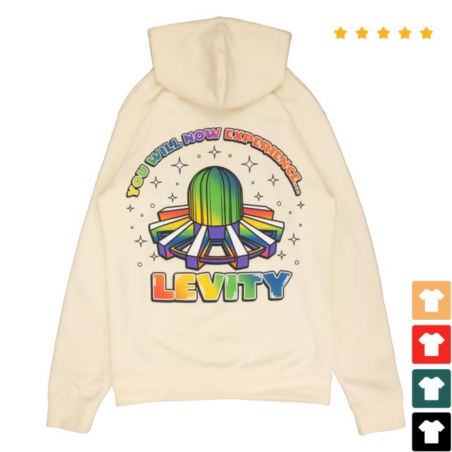 Levity Merch Store Shop Levity Now Experience Pullover Hoodie In Cream 4 kenny Levity Merch Store Levity Now Experience Pullover Hoodie In Creama