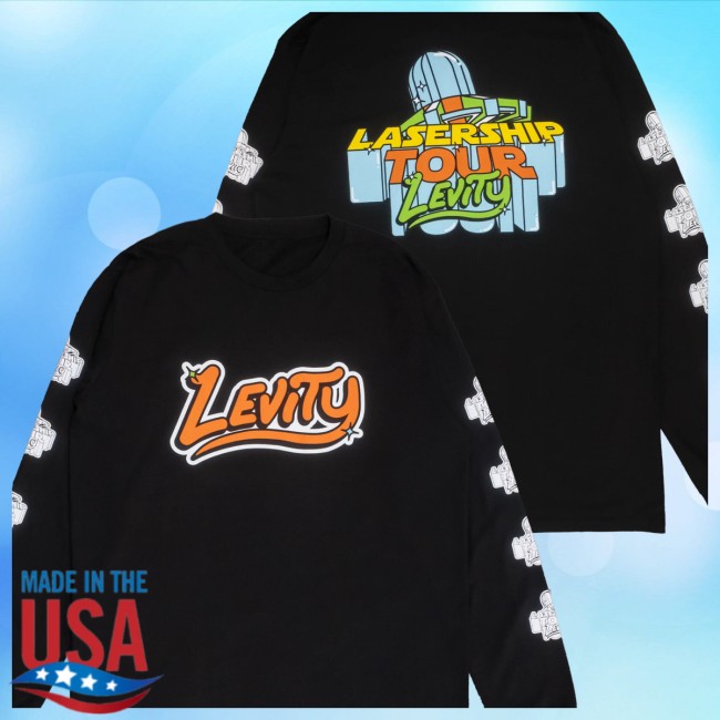 Levity Merch Store Shop Lasership Tour Spaceship Long Sleeve In Black Levity Merch Store Shop Lasership Tour Spaceship Long Sleeve In Black